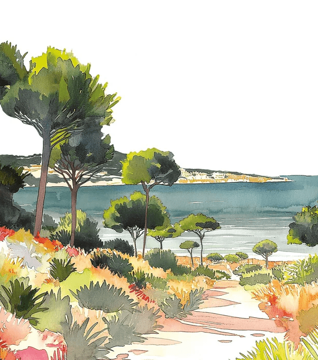 Papier peint panoramique air estival - Muralconcept