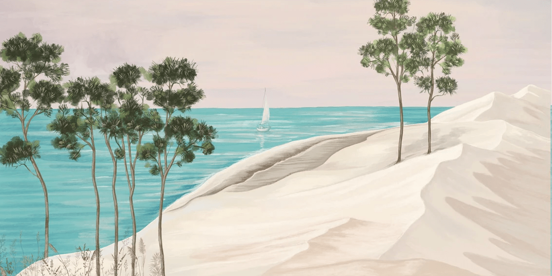 Panorama-Tapete - Dune du Pilat