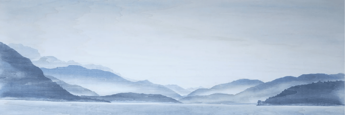 Papier peint Annecy | Les Bleus du Lac®