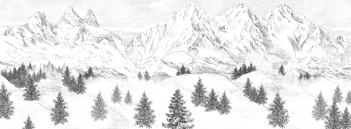 Papier peint Aiguilles d'Arves - Muralconcept