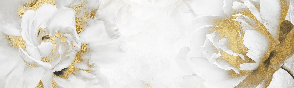 Papier peint Fleur Or - Muralconcept