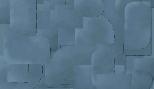 Papier peint panoramique découpé bleu - Muralconcept