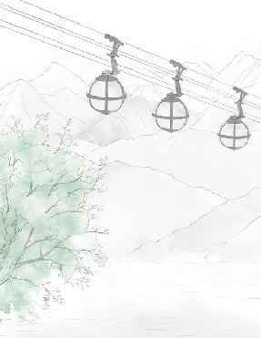 Panoramic wallpaper - Alpine bubble