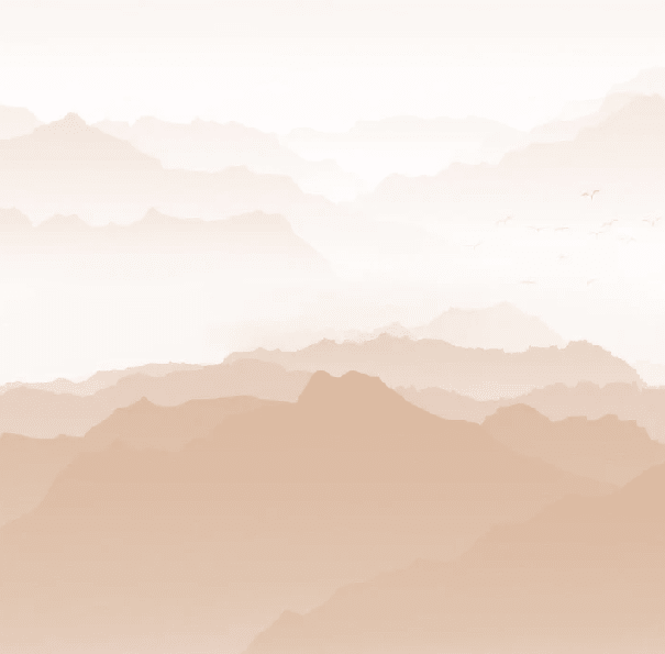 Papier peint montagne velours beige - Muralconcept