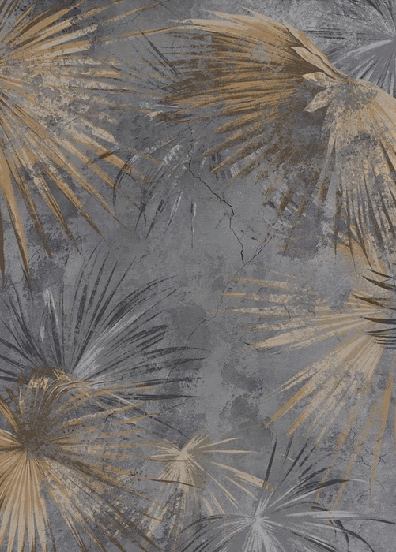Papier peint panoramique palm vintage, XXL, tendance