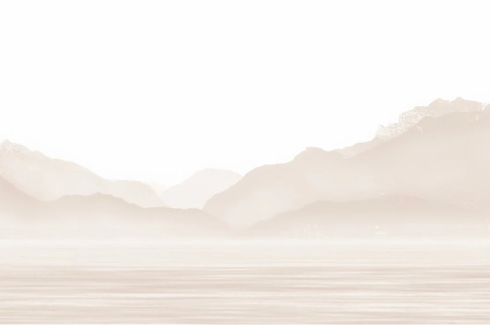 Papier peint Annecy et son lac paisible beige, XXL, tendance