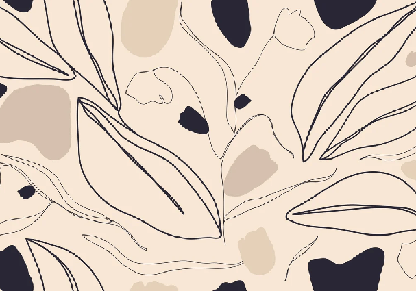 Papier peint design épuré nude - Muralconcept