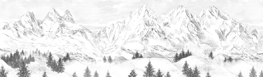 Papier peint Aiguilles d'Arves - Muralconcept