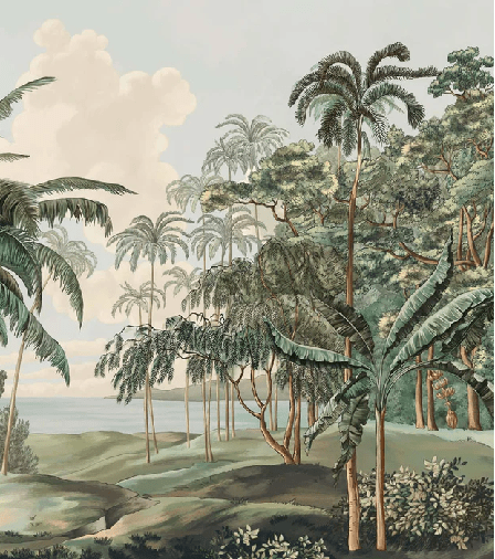 Papier peint paysage Célèbes