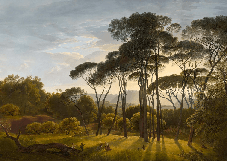 Papier peint paysage historique italien - Muralconcept
