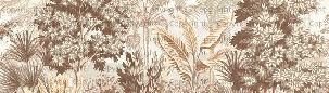 Papier peint jungle lumineuse - Muralconcept