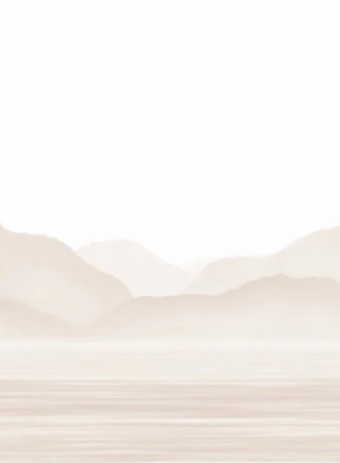 Papier peint Annecy et son lac paisible beige, XXL, tendance