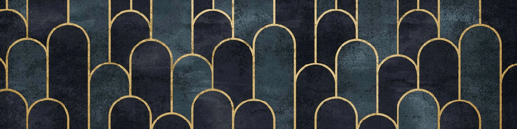 Papier peint dark blue chic