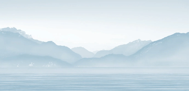 Papier peint Annecy et son lac paisible