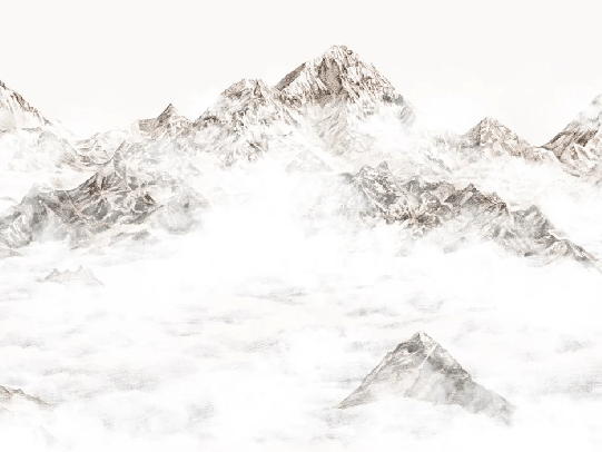 Papier peint Mont Everest