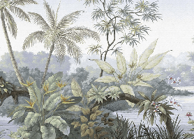 Papier peint Jungle Tendance - Muralconcept