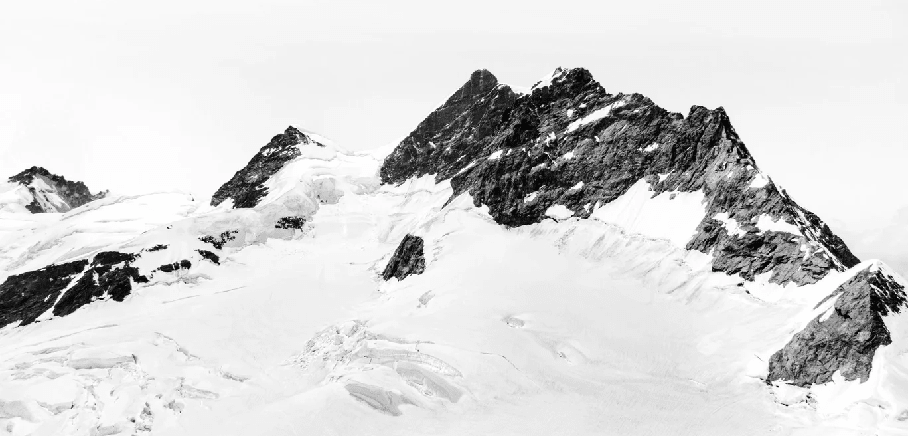 Papier peint panoramique Jungfrau - Alpes Suisses - Muralconcept