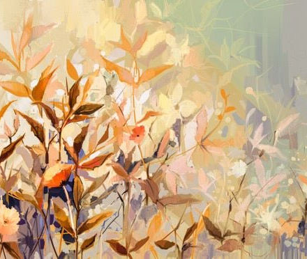 Papier peint printemps design - Muralconcept