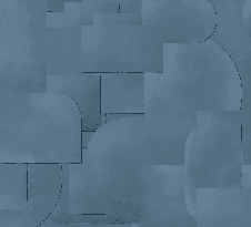 Papier peint panoramique découpé bleu - Muralconcept