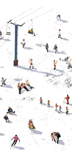 Panoramic après ski wallpaper