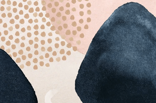 Papier peint panoramique blush