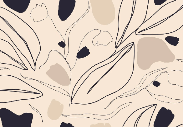 Papier peint design épuré nude - Muralconcept