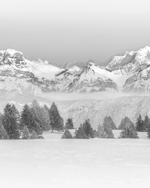 Papier peint photo - La Tournette et au delà
