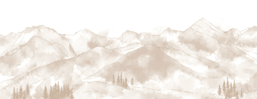 Papier peint panoramique Aravis sépia - Muralconcept