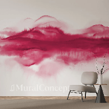 Papier peint panoramique encre - Muralconcept