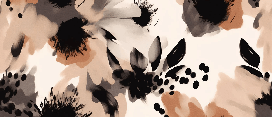 Papier peint fleur hypnotique - Muralconcept