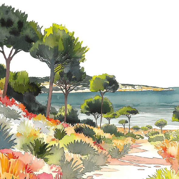 Papier peint panoramique air estival, XXL, tendance