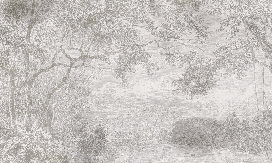 Papier peint panoramique paysage de campagne