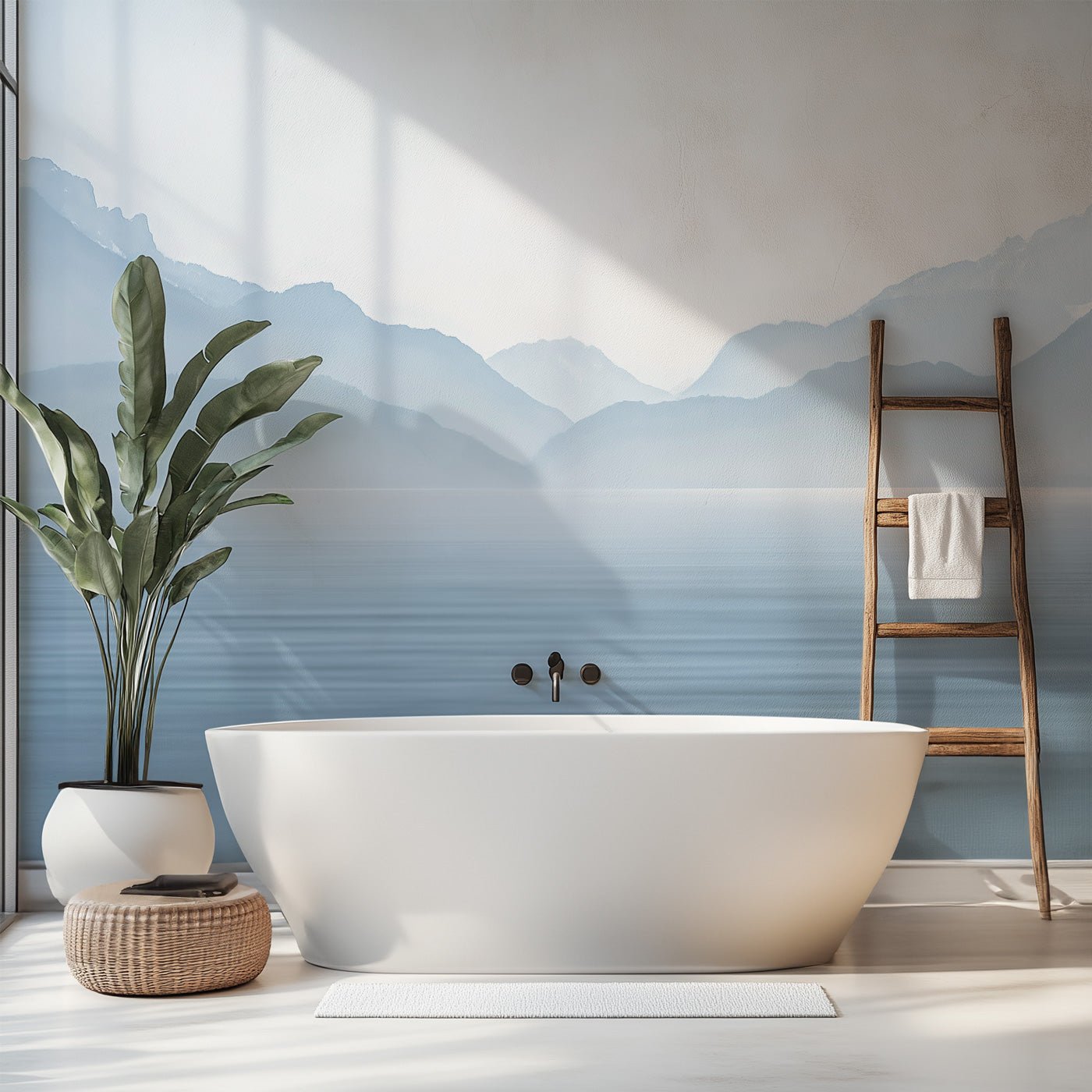 Papier peint Annecy et son lac paisible, XXL, tendance