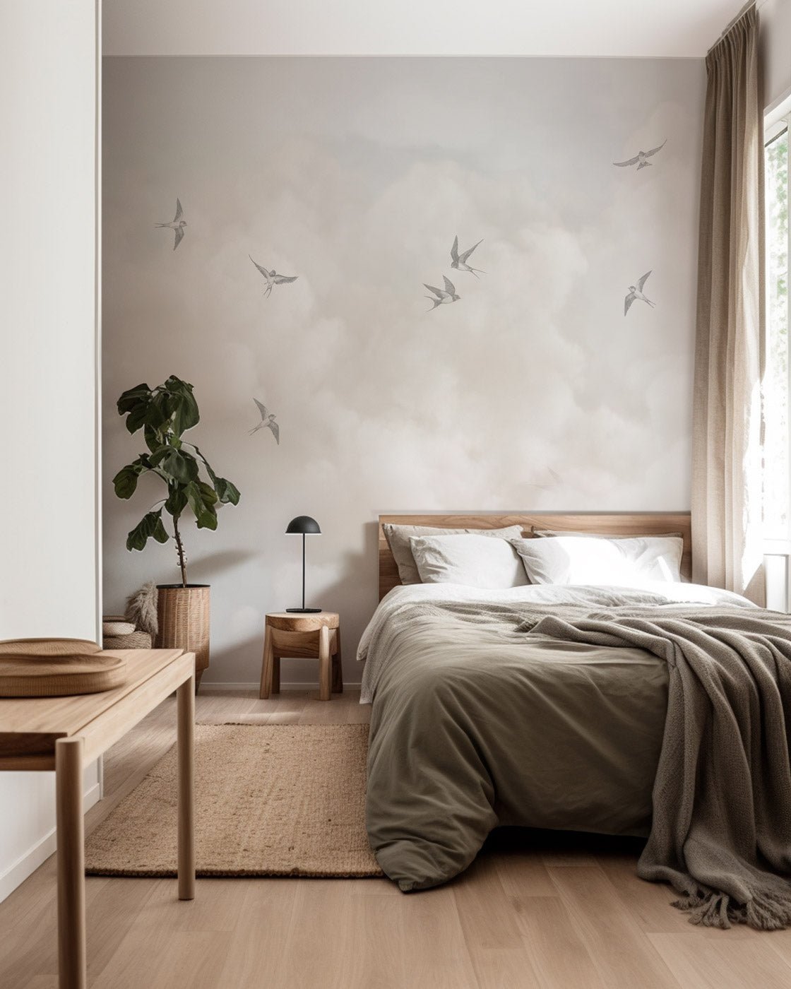 Panoramic wallpaper - Ciel intemporel