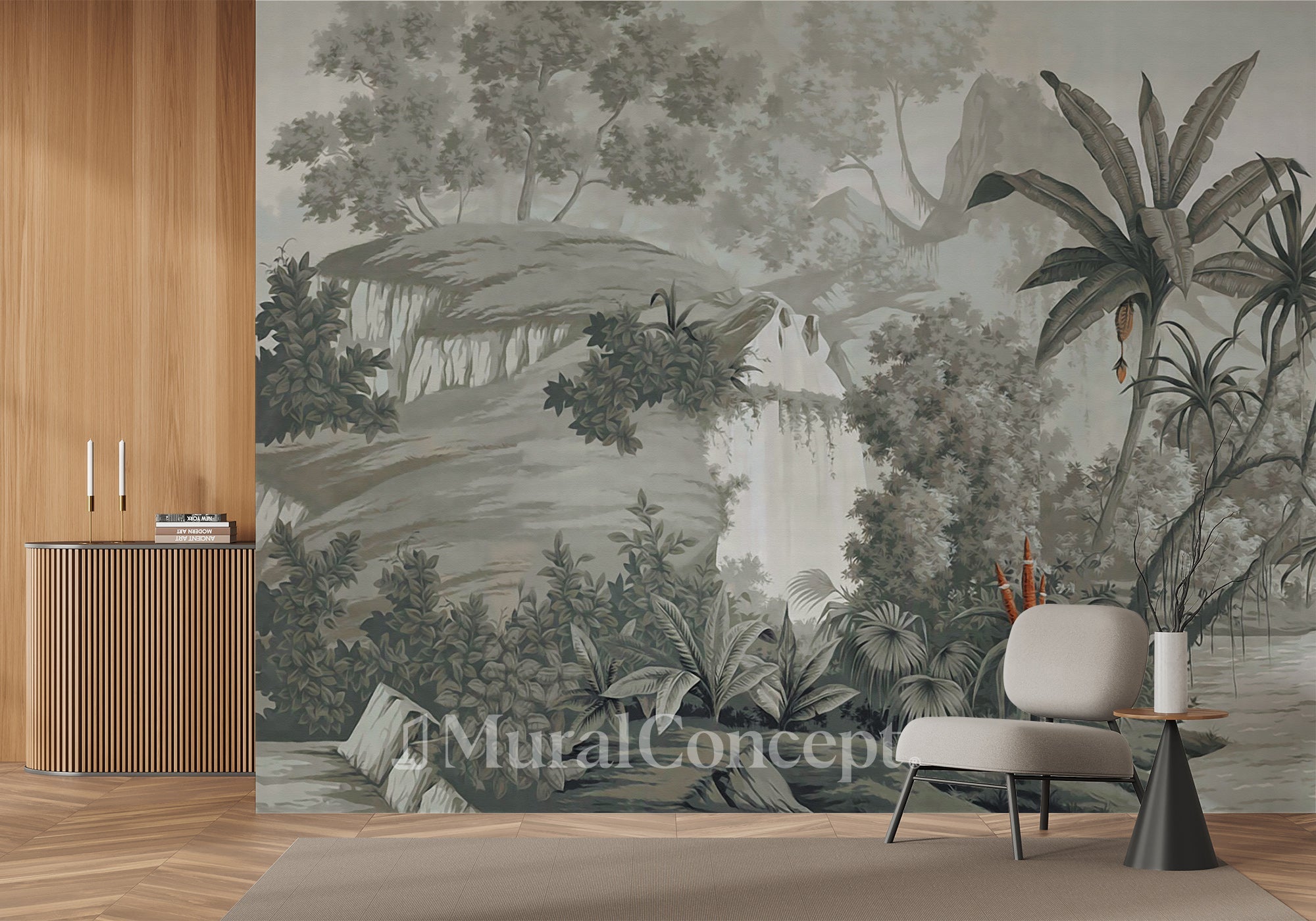 Papier peint Jungle Contrast, XXL, tendance