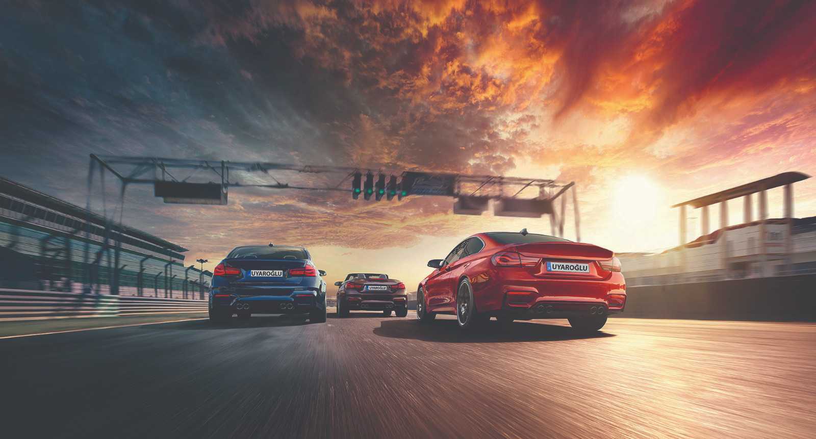 Panoramic car wallpaper