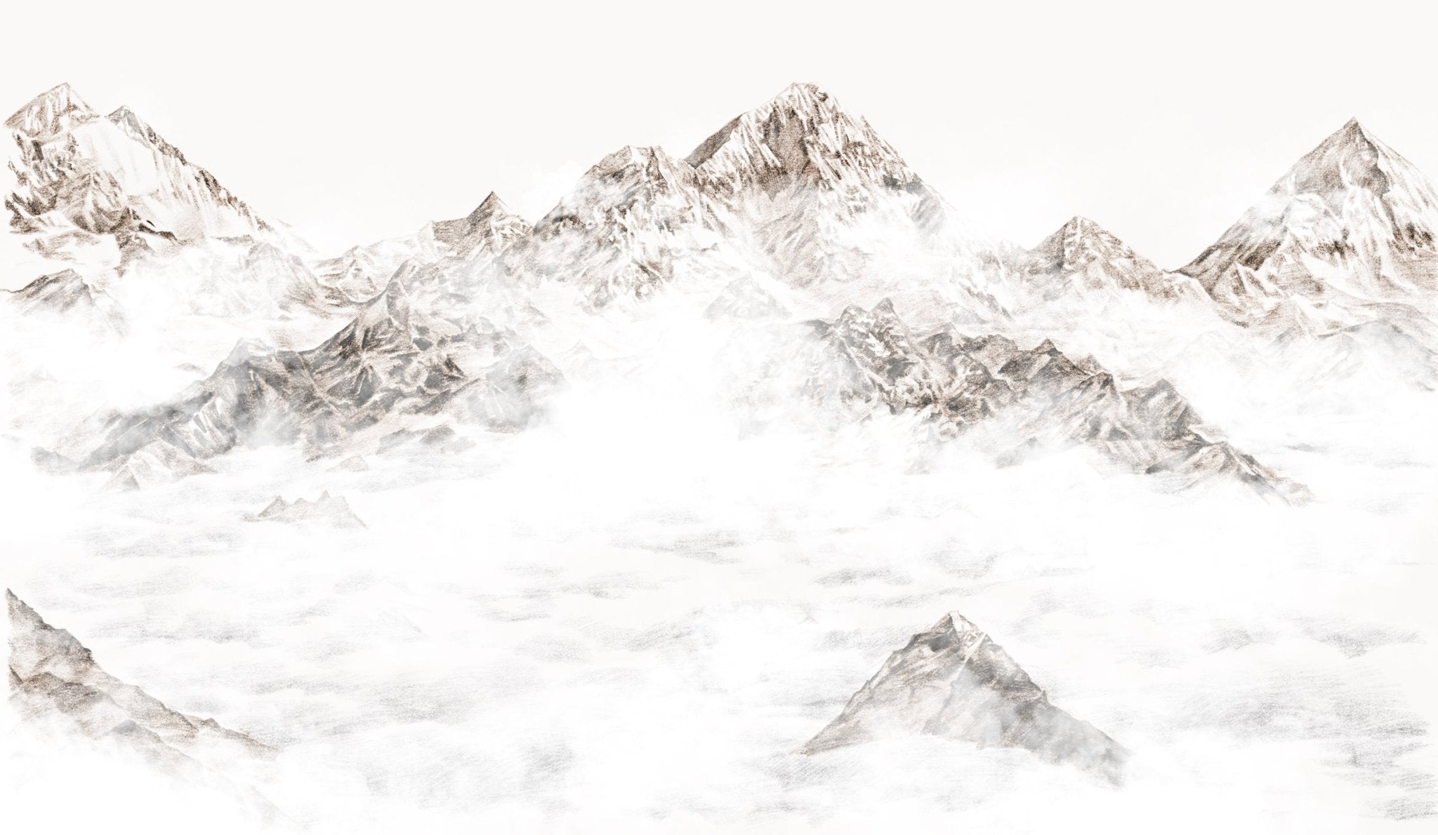 Papier peint Mont Everest, XXL, tendance