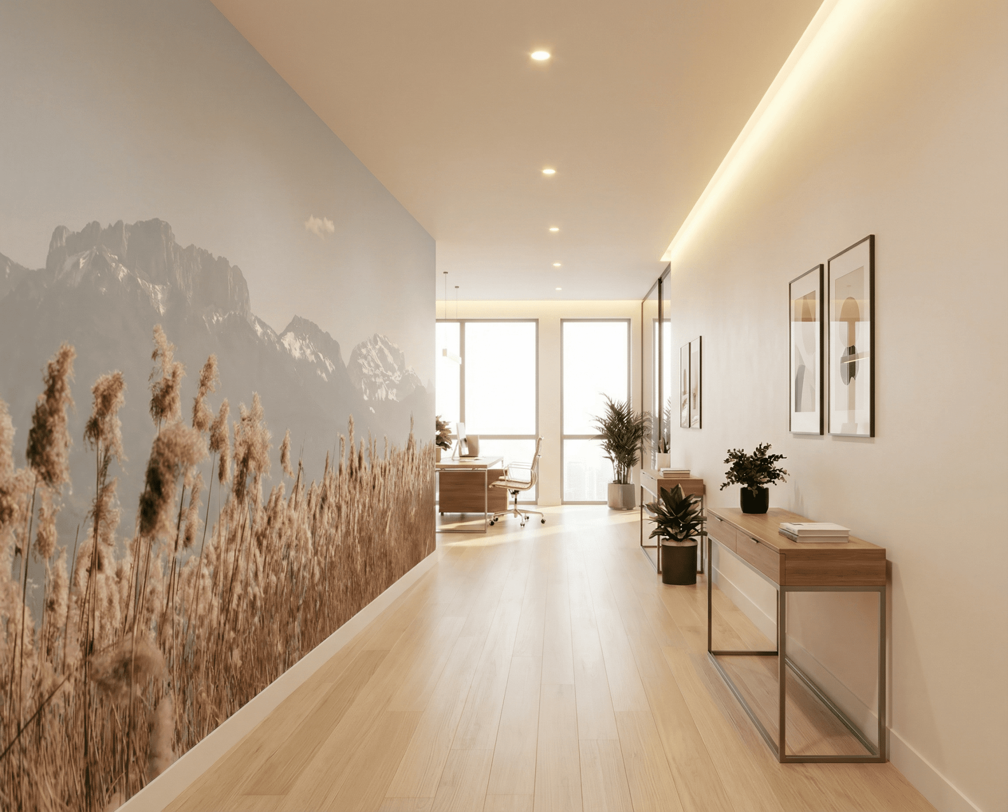 Papier peint photo - Dents de Lanfon & Tournette - Muralconcept