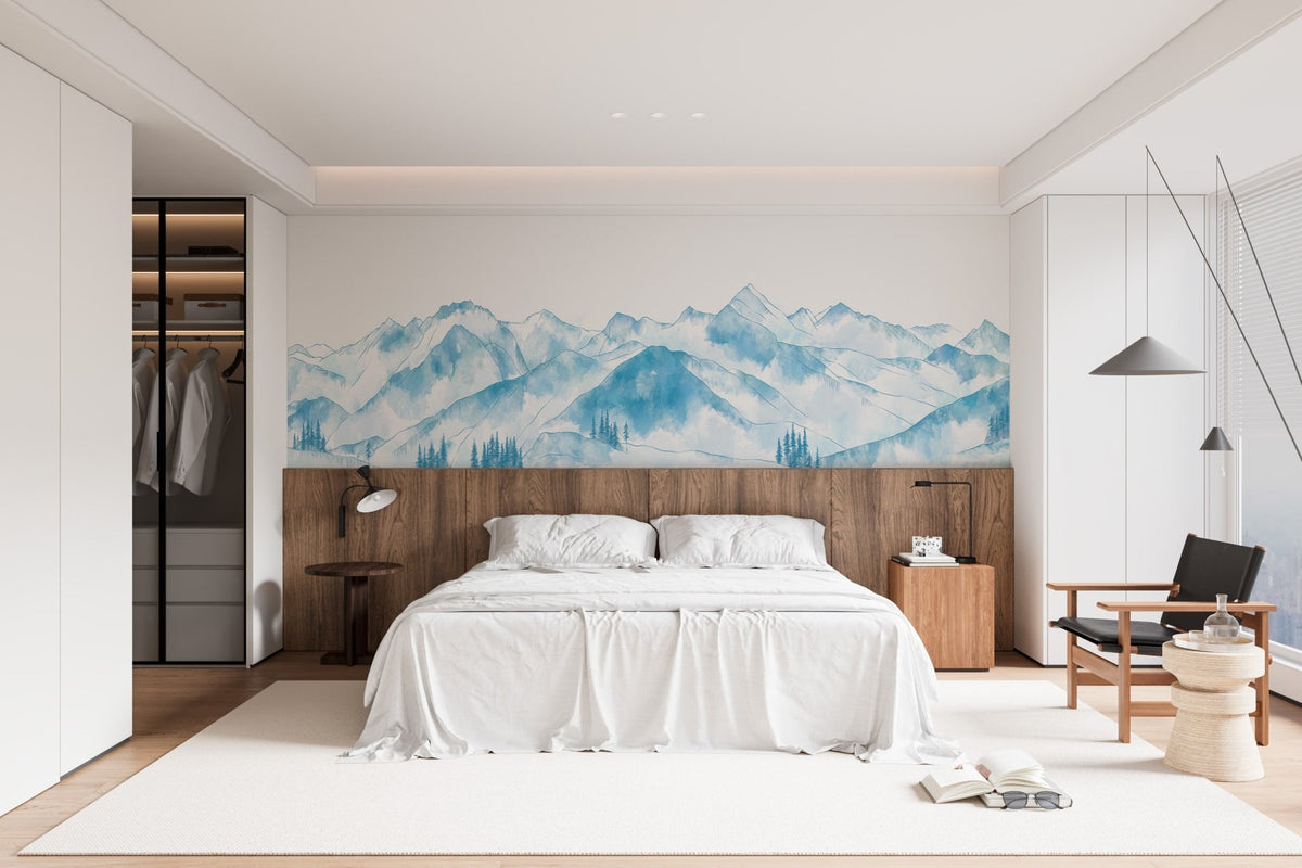 Papel pintado Aravis mountains celestial