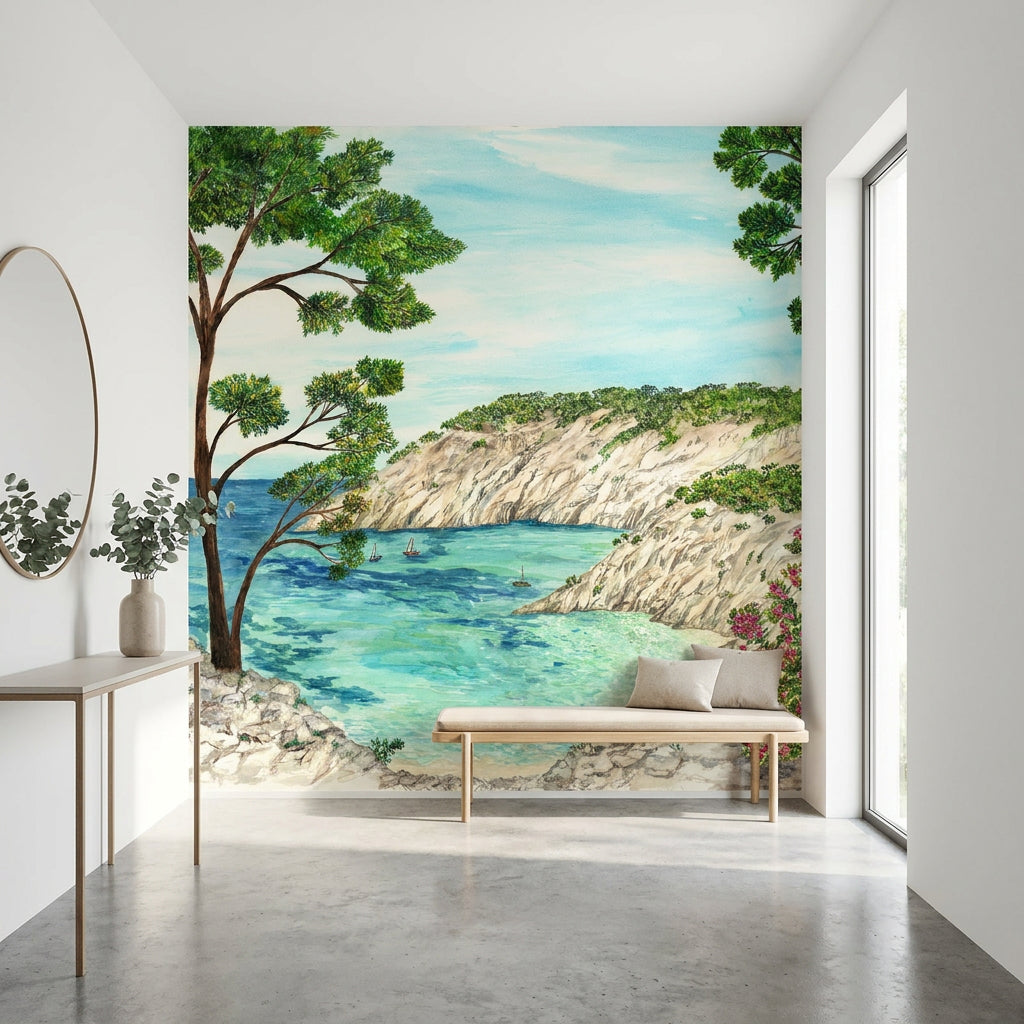 Panoramic Wallpaper - The Calanques of the South