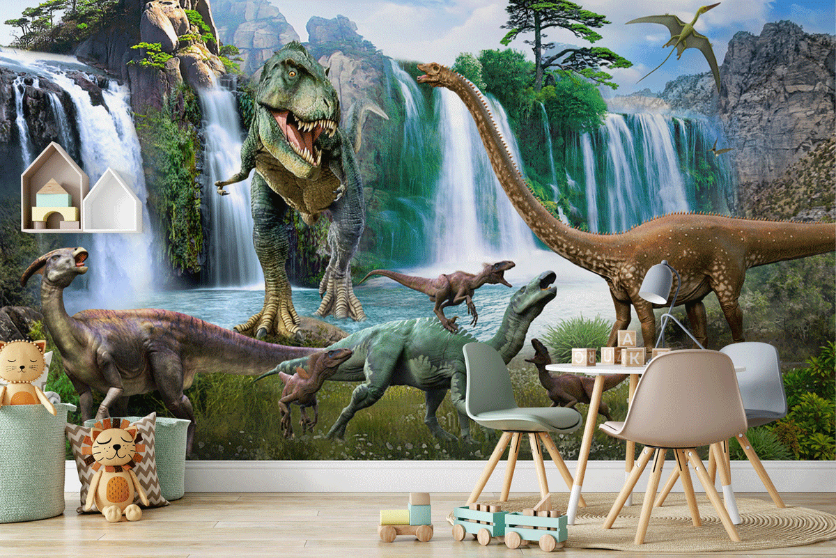 3D Dinosaurs Wallpaper