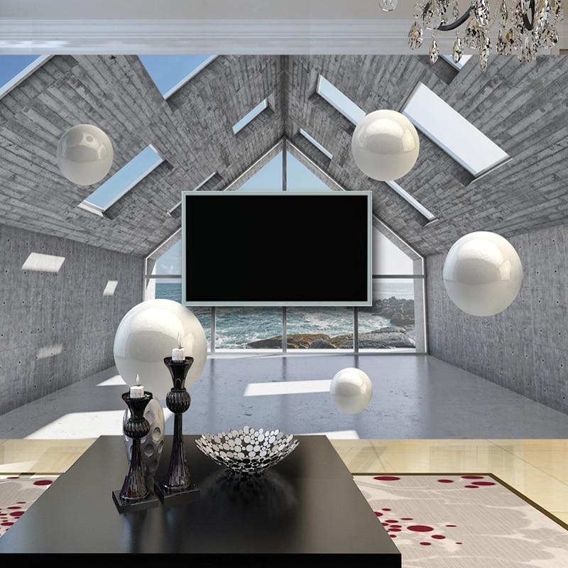 Papier peint Modern View - papier peint sur mesure francais - muralconcept
