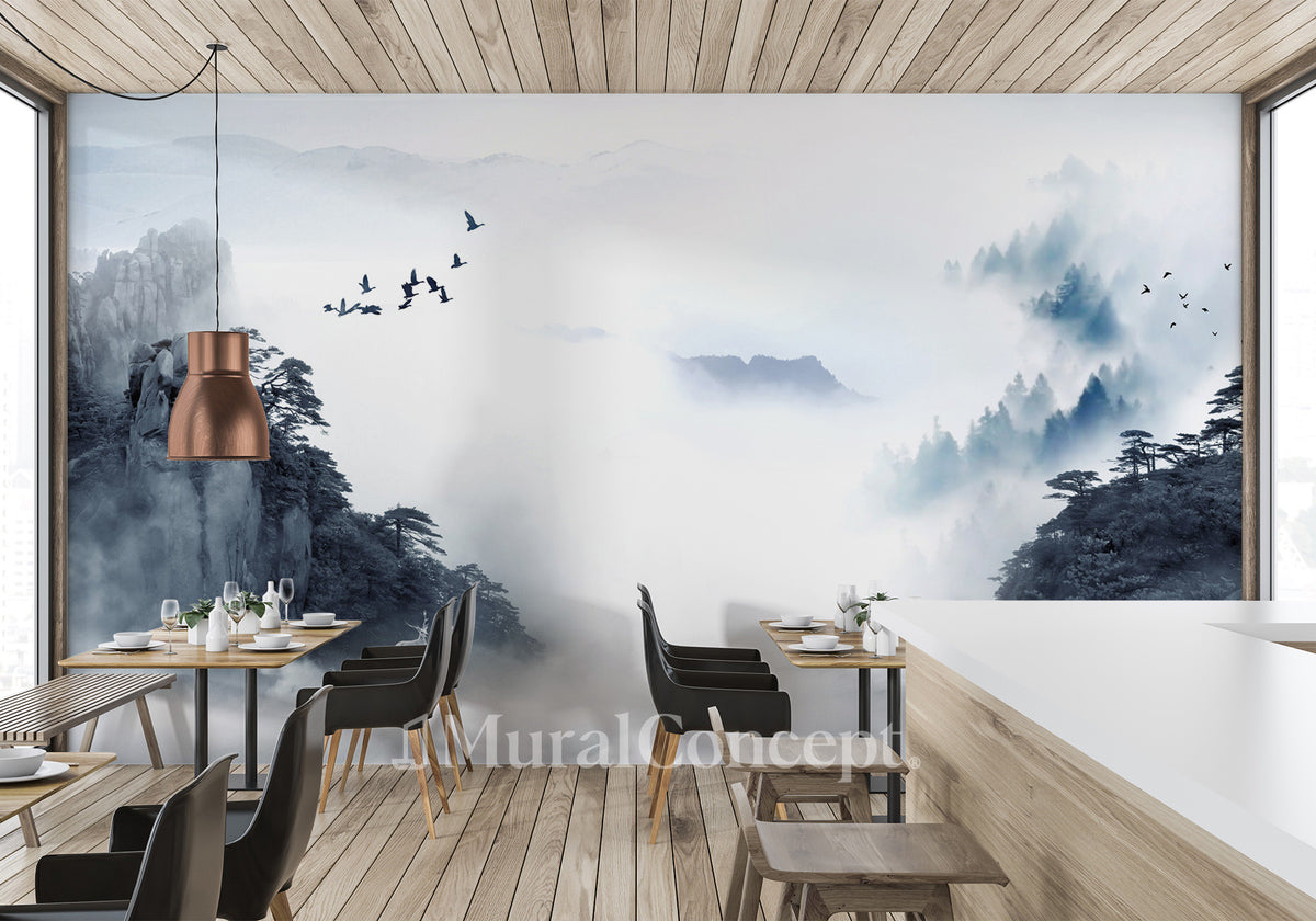 Papel pintado Daybreak bistro en China