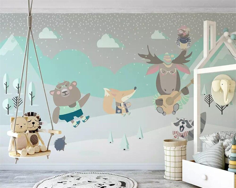 Papel pintado infantil Fox