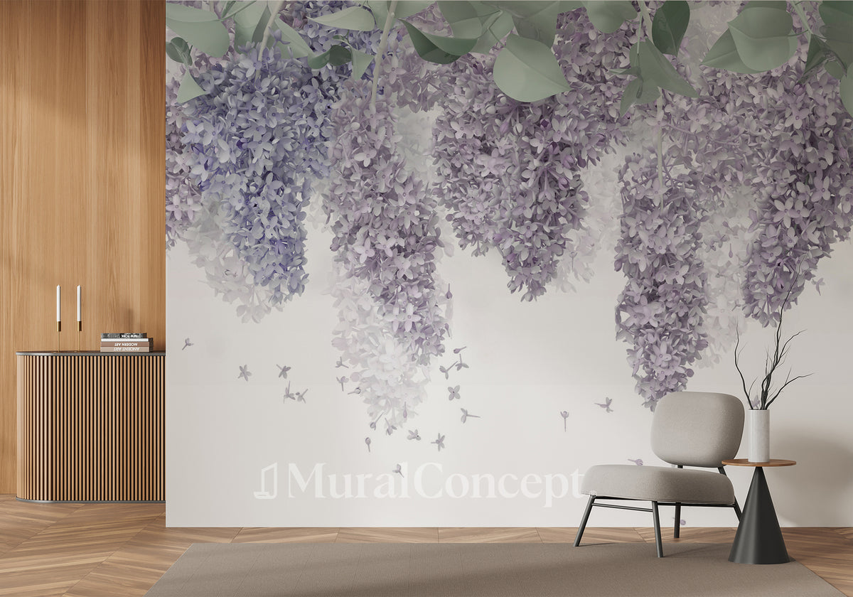 Wisteria Provence wallpaper