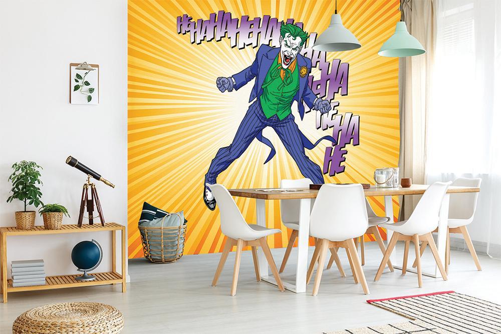 Papel pintado panorámico Joker BD naranja