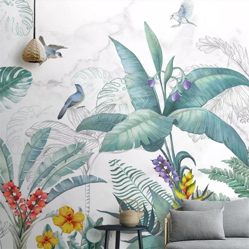 Vegetable wallpaper & Bird