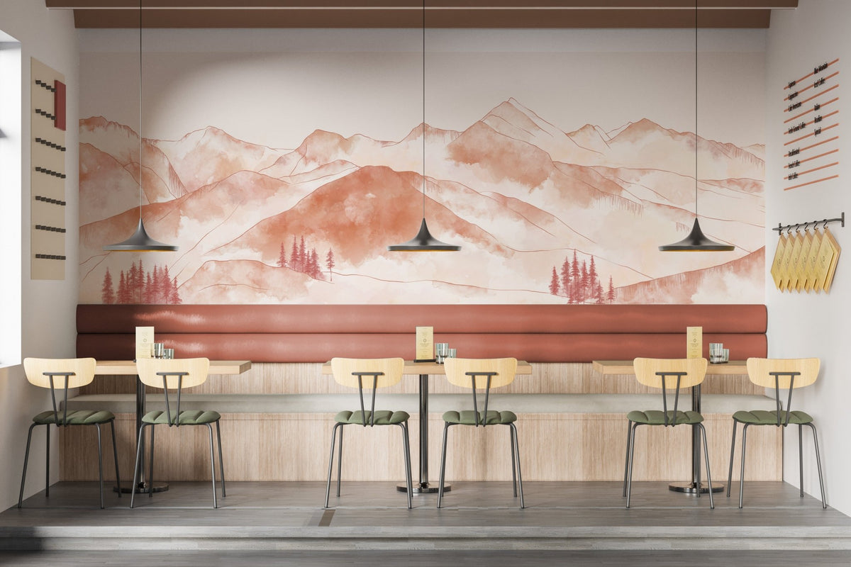 Papel pintado de Restaurante de montaña Aravis